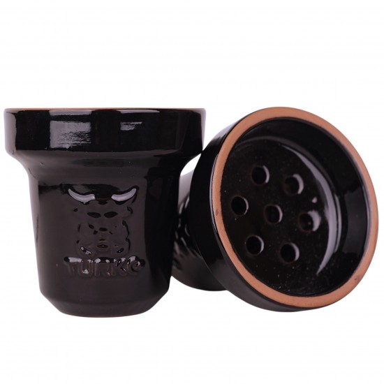 ShishaBulls Turko Lüle - Siyah Sırlı ShishaBulls Turko Lüle - Siyah Sırlı