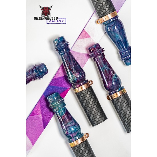 ShishaBulls - Kehribar Askılı Sipsi XL - Galaxy