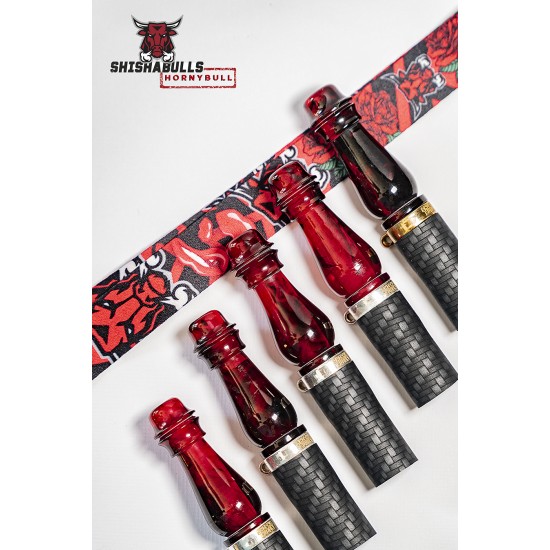 ShishaBulls - Kehribar Askılı Sipsi XL - Horny Bull
